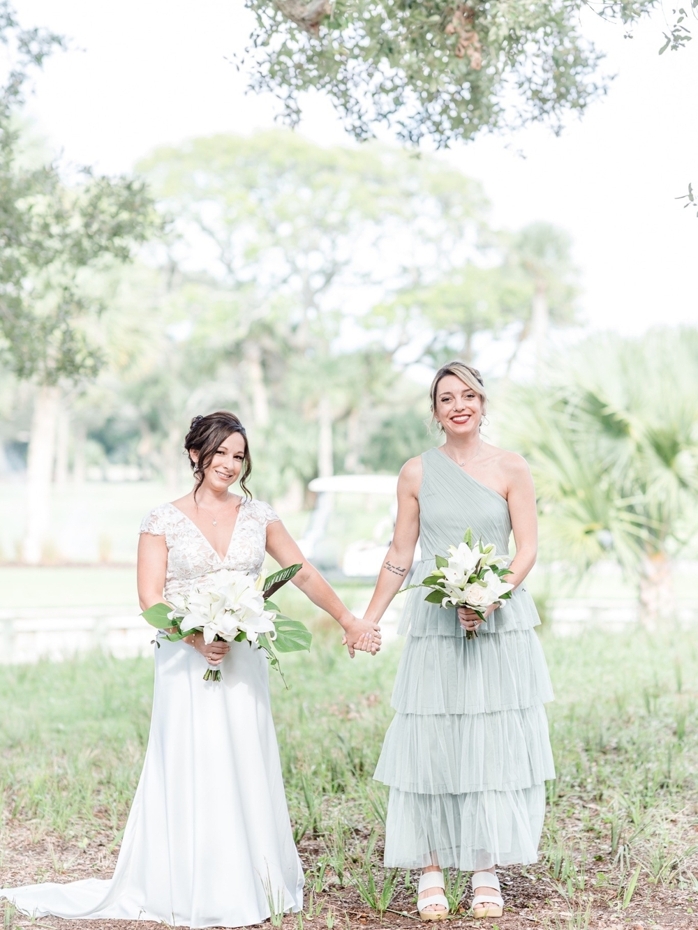 Anaya Sage Green Dress | Size 4 | Wedding Dress